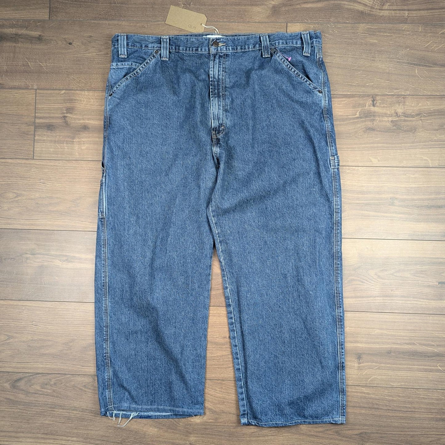Blue Levi's Carpenter Jeans Baggy Cargo Hip-Hop Skater Straight Leg W46 L28