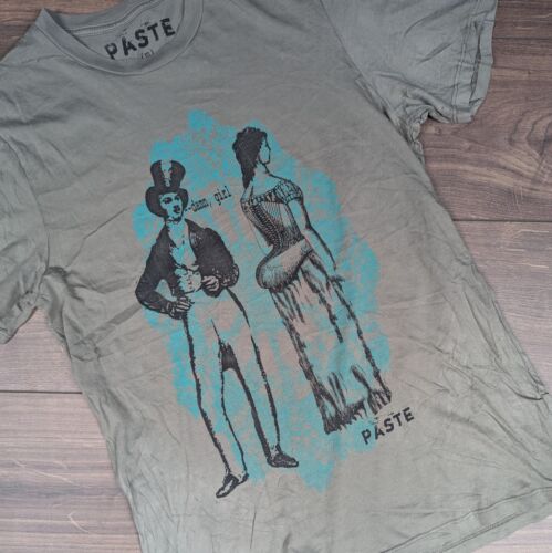 Khaki Green Damn Girl Graphic Funny T-Shirt Men's M