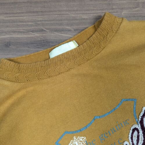 Vintage Mustard 80's 90's Conwell Jumper Sweatshirt