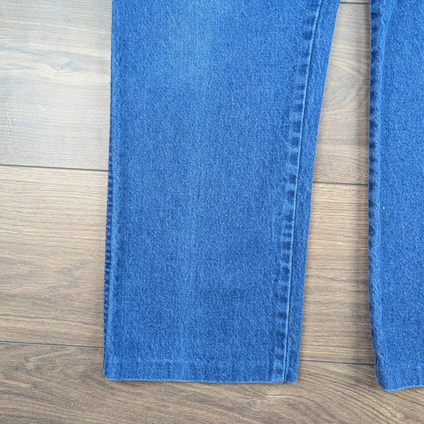 Blue Wrangler Vintage Jeans Carpenter Hip-Hop Straight Leg Baggy Fit W34 L26