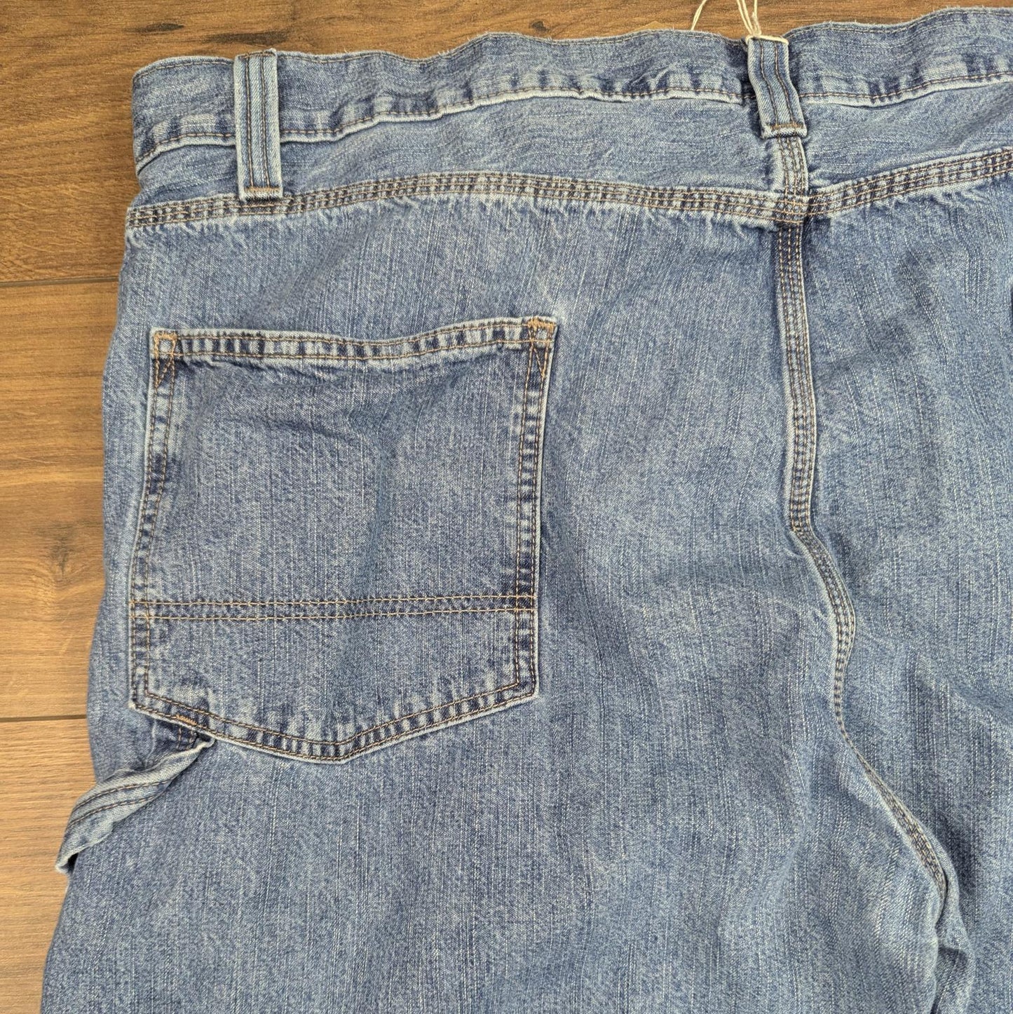 Blue Vintage Levi's Carpenter Jeans Baggy Cargo Straight Leg W46 L30
