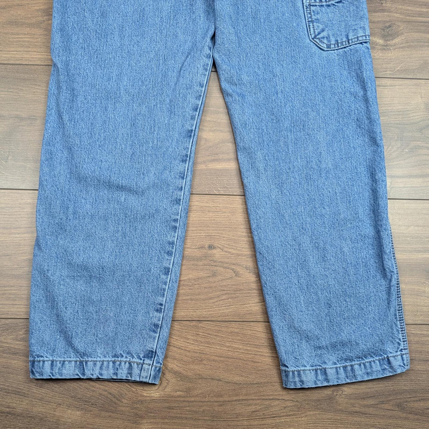 Blue Vintage Levi's Carpenter Jeans Baggy Hip-Hop Skater Straight Leg W29 L28
