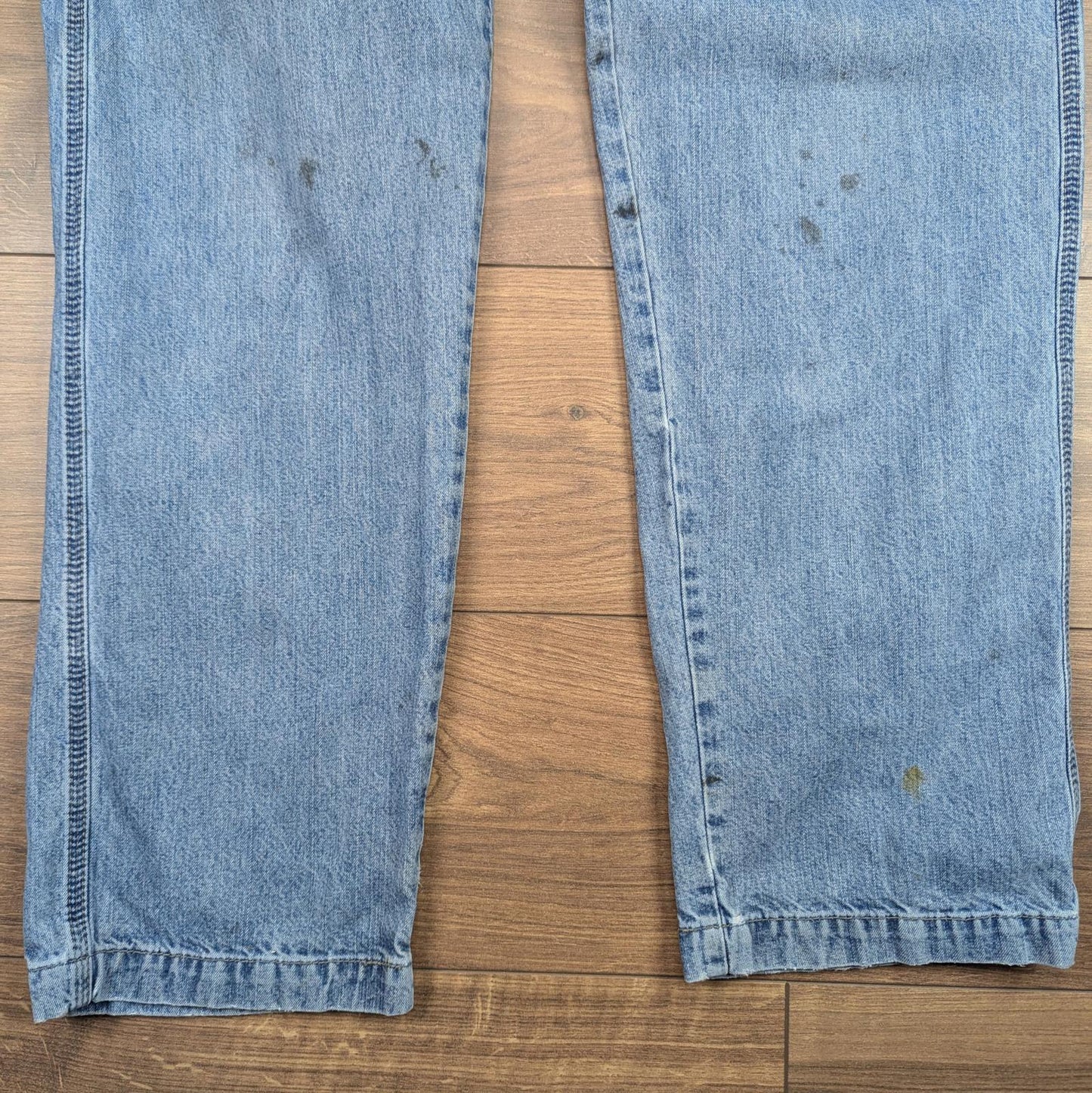 Blue Levi's Carpenter Jeans Baggy Cargo Hip-Hop Skater Straight Leg W34 L34