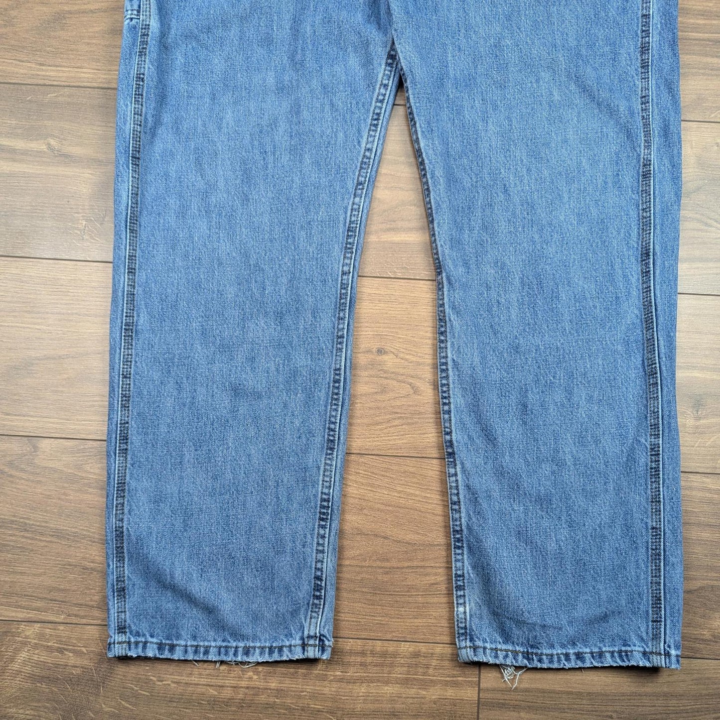 Blue Vintage Lee Carpenter Jeans Loose Fit Cargo Hip-Hop Straight Leg W40 L34