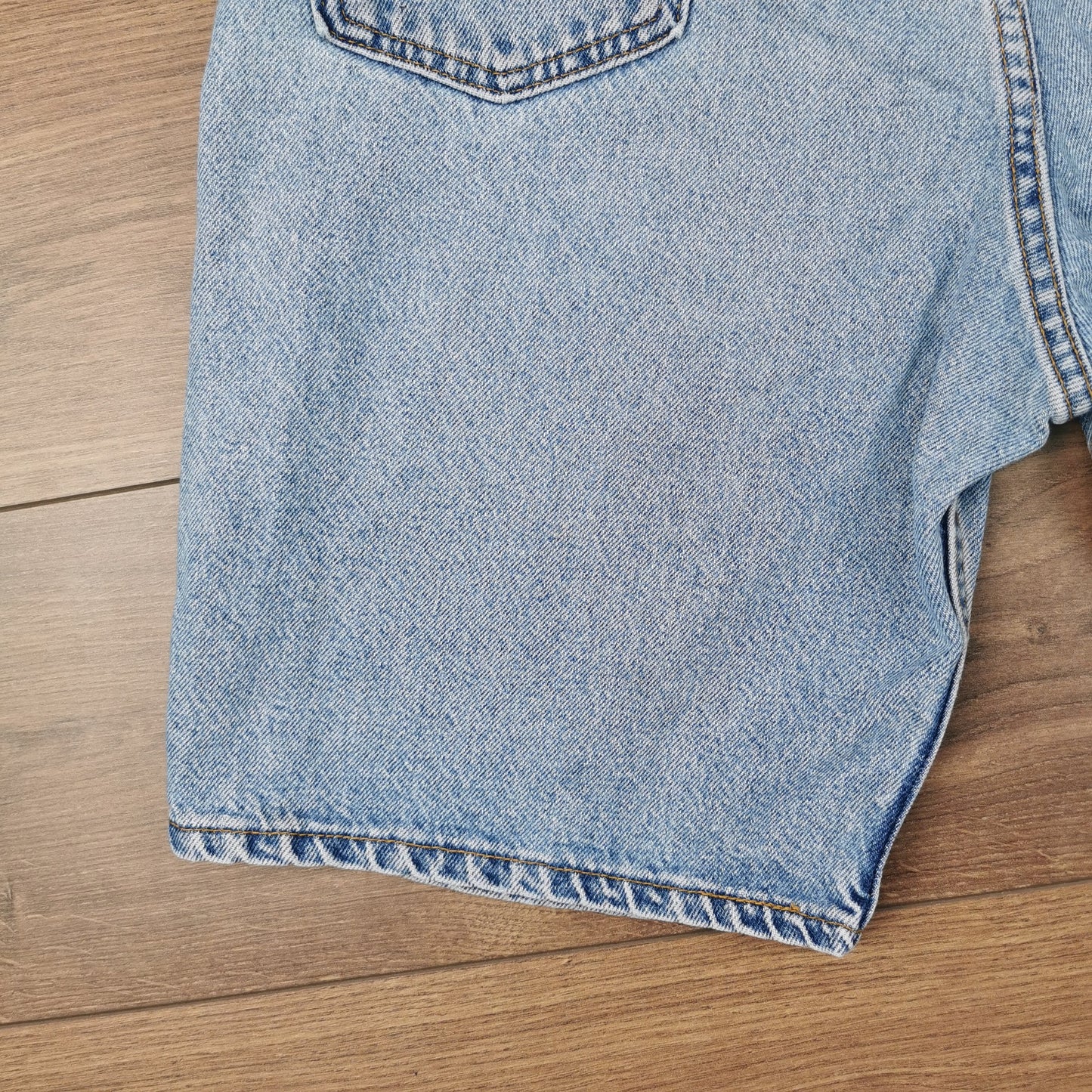 Vintage 90s Levi's 505 Blue Denim Shorts Jorts Baggy Regular Fit W34