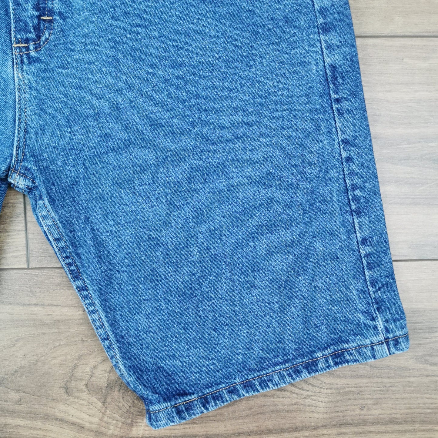 Vintage Wrangler Blue Denim Shorts Jorts Medium Dark Wash W32
