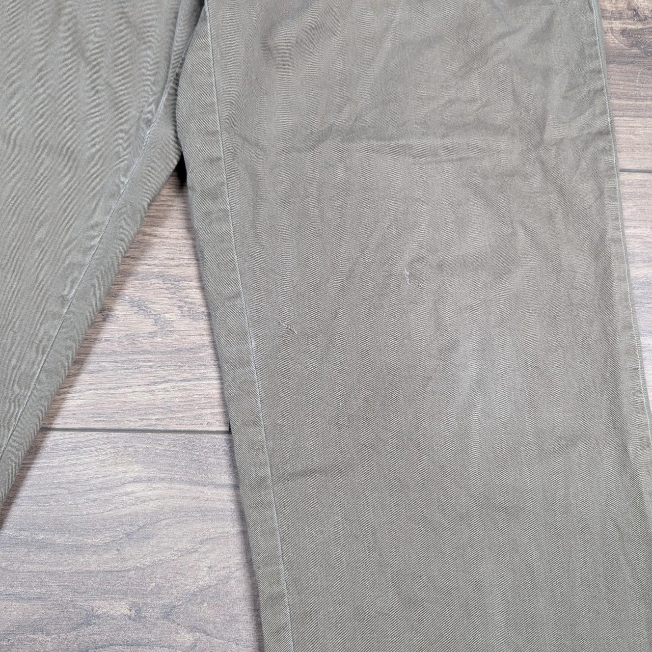 Brown Vintage 80's Ralph Lauren Classic Straight Leg Chino Trousers W38 L30