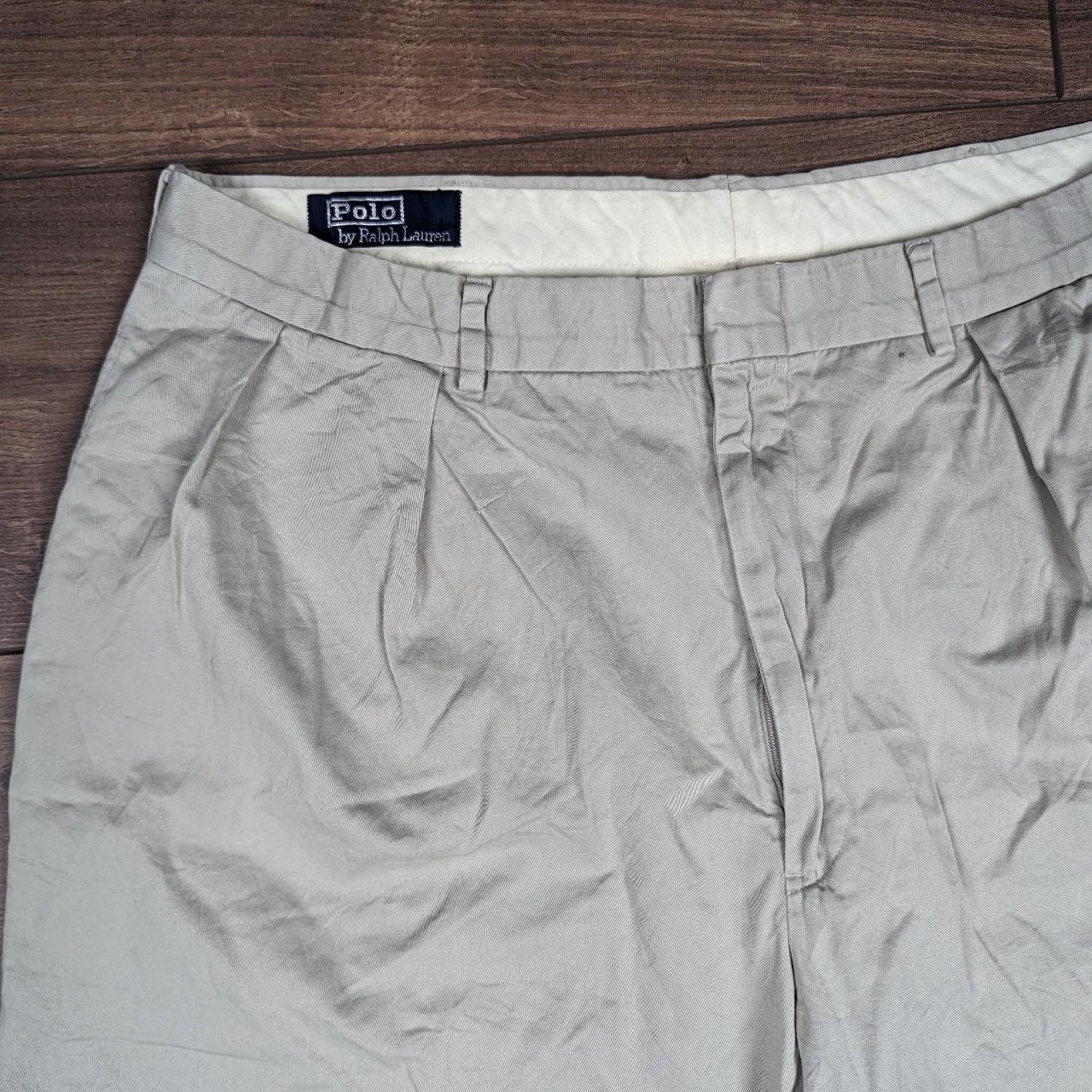 Vintage POLO RALPH LAUREN Beige Chino Trousers W36 L30