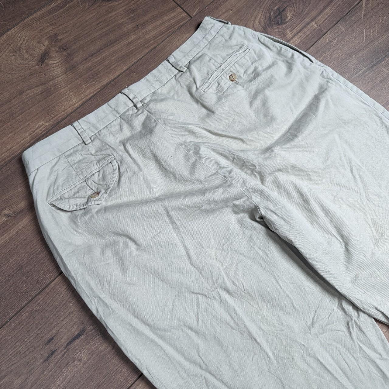 Vintage POLO RALPH LAUREN Beige Chino Trousers W36 L30