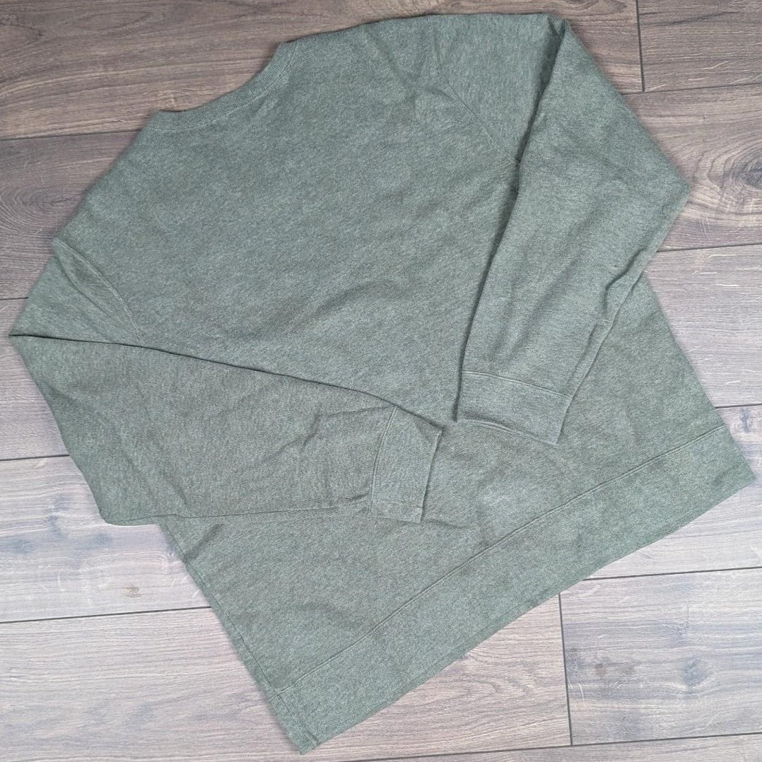 POLO RALPH LAUREN Vintage 1980's Khaki V-Neck Jumper XXL