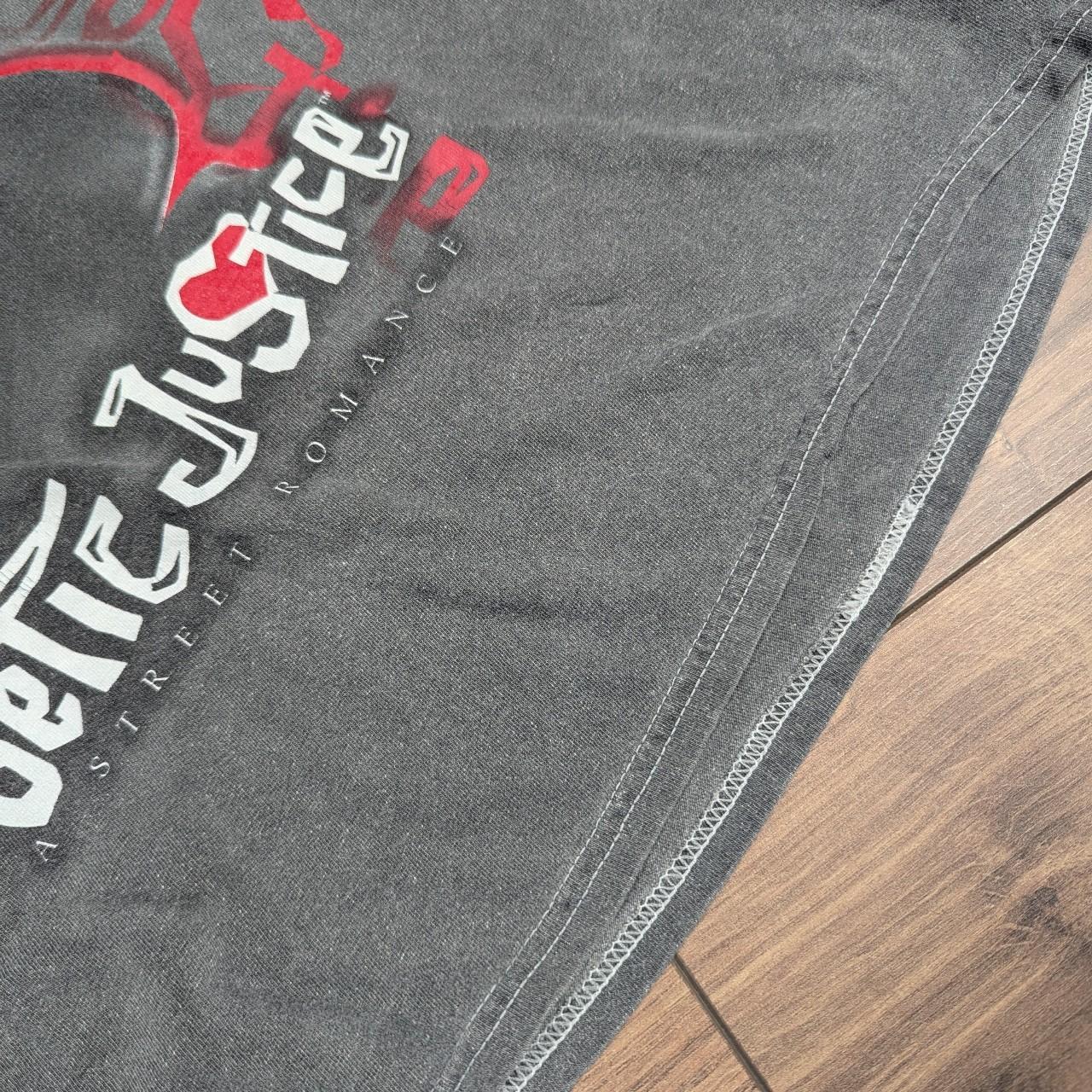 Grey Tupac Poetic Justice Graphic Vintage T-Shirt Size M