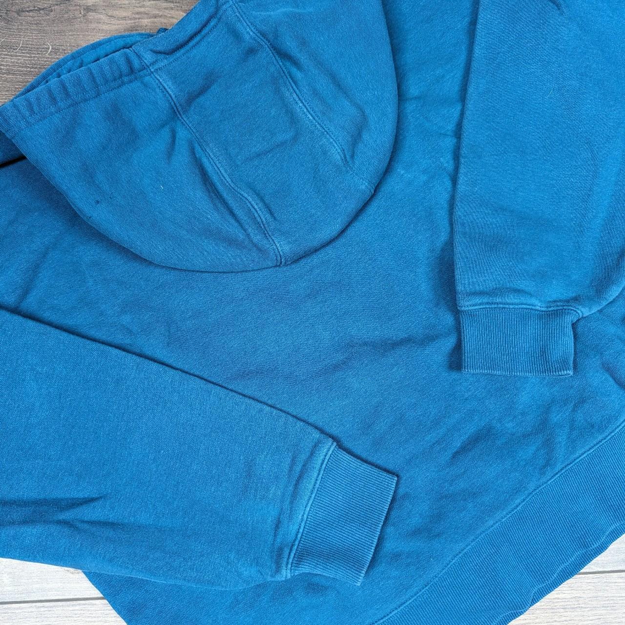 Vintage Fila Teal Blue Hoodie Women's XXL