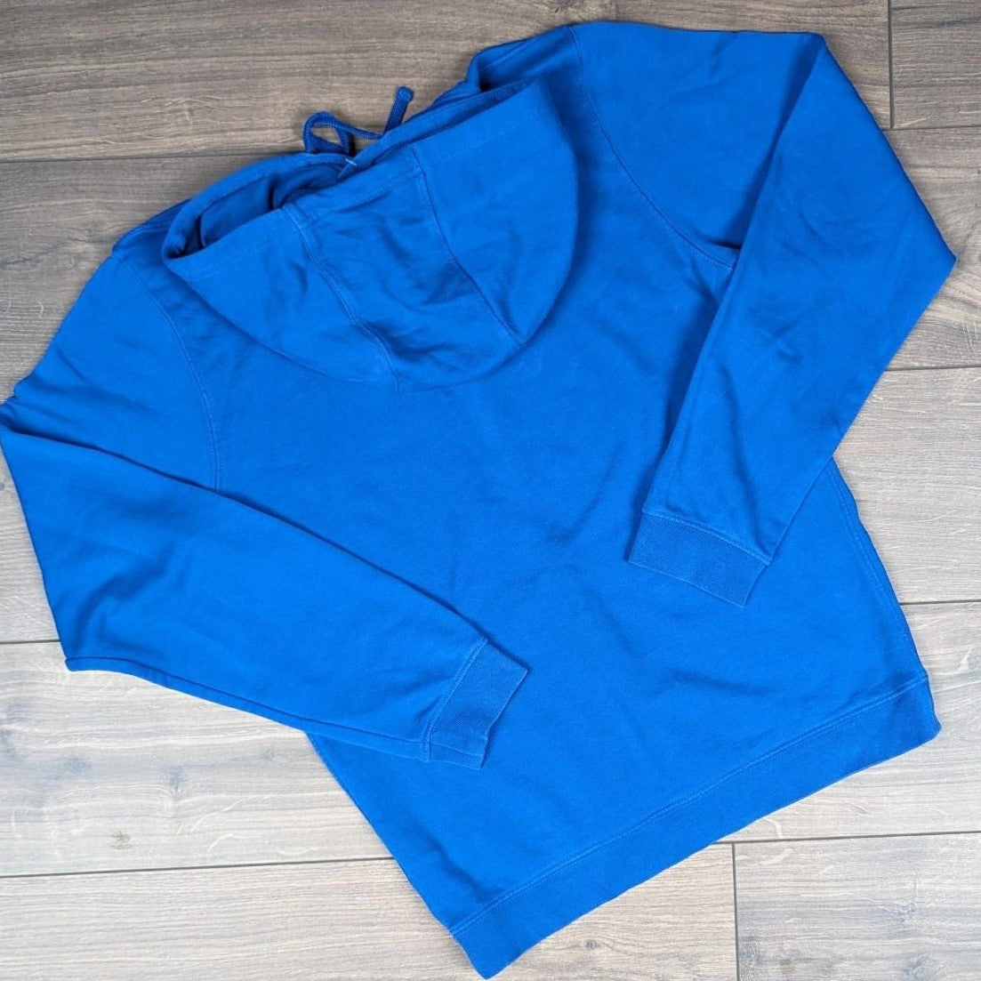 Vintage 00's y2k Blue Nike Air Hoodie Men's S