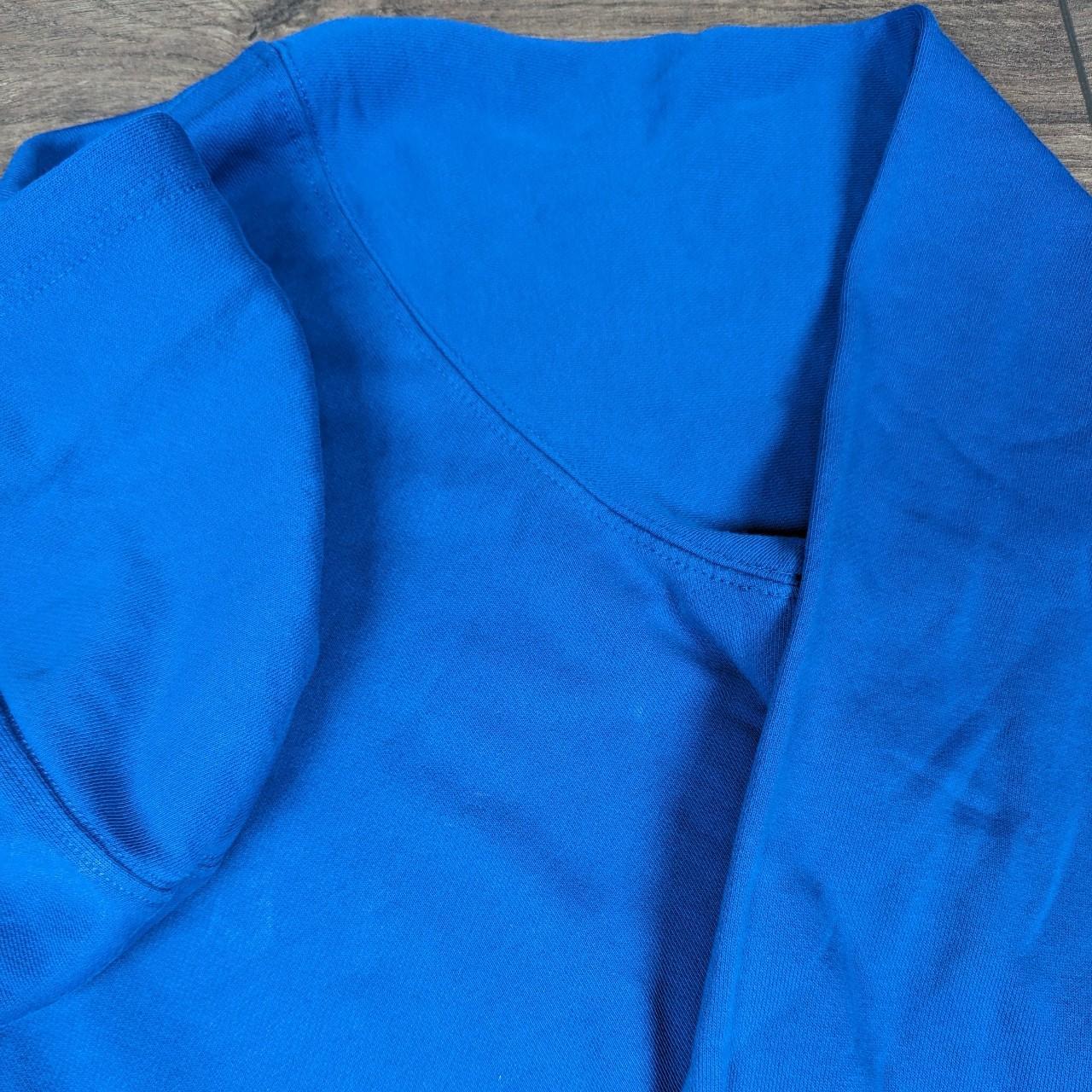 Vintage 00's y2k Blue Nike Air Hoodie Men's S