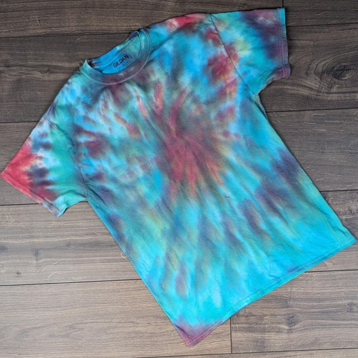 Vintage Multicoloured Tie Dye T-shirt Men's M