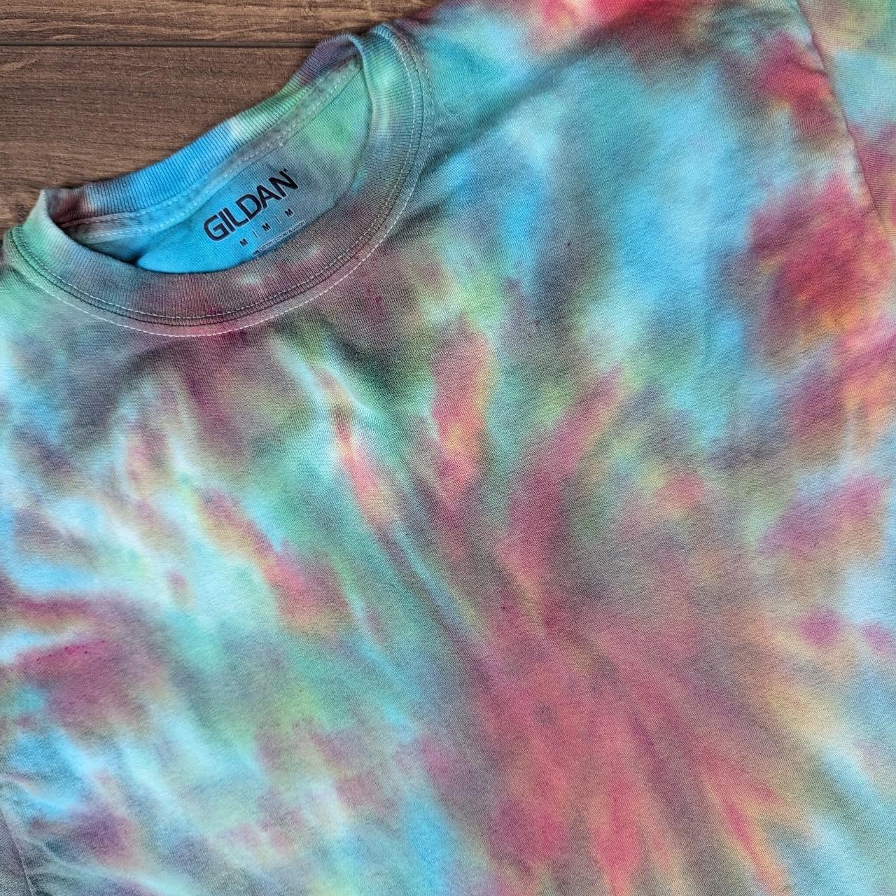 Vintage Multicoloured Tie Dye T-shirt Men's M