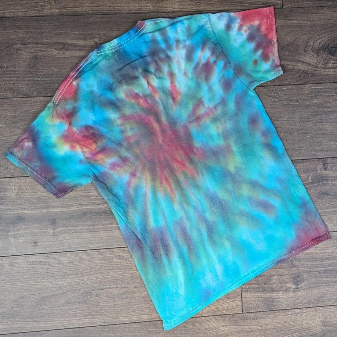 Vintage Multicoloured Tie Dye T-shirt Men's M