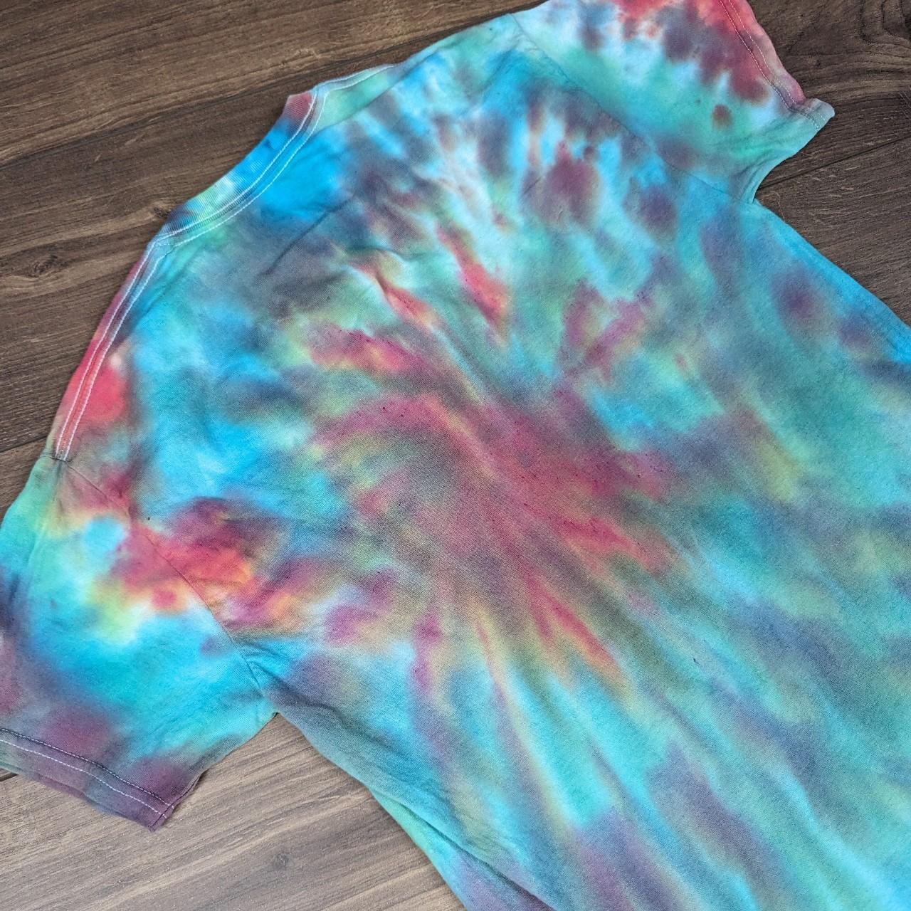 Vintage Multicoloured Tie Dye T-shirt Men's M