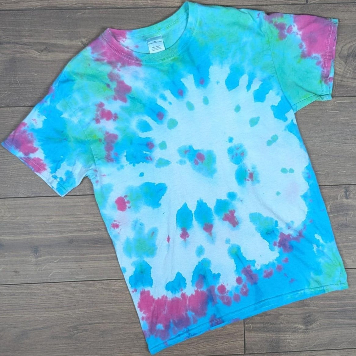 Vintage Multicoloured Tie Dye T-shirt Men's M
