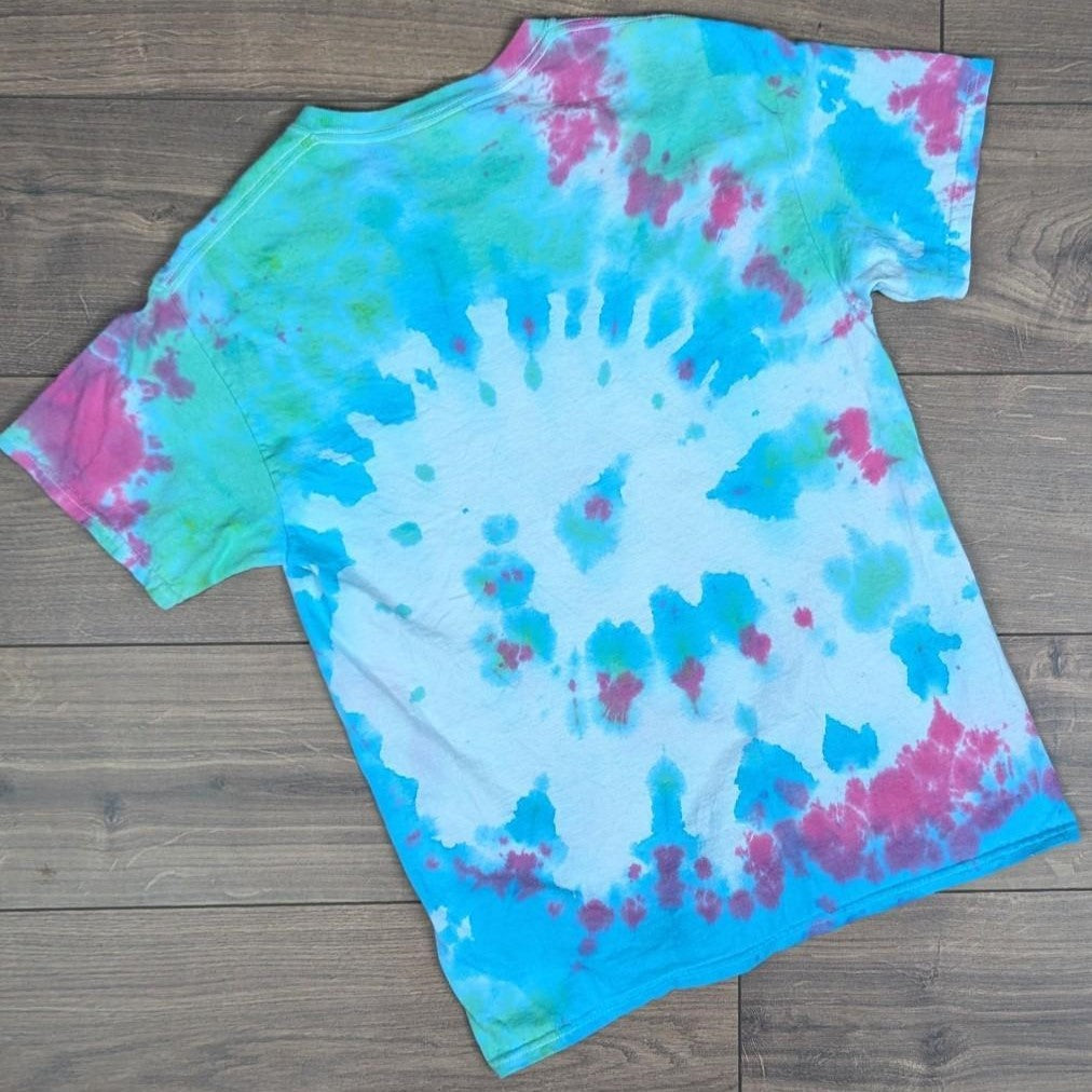 Vintage Multicoloured Tie Dye T-shirt Men's M
