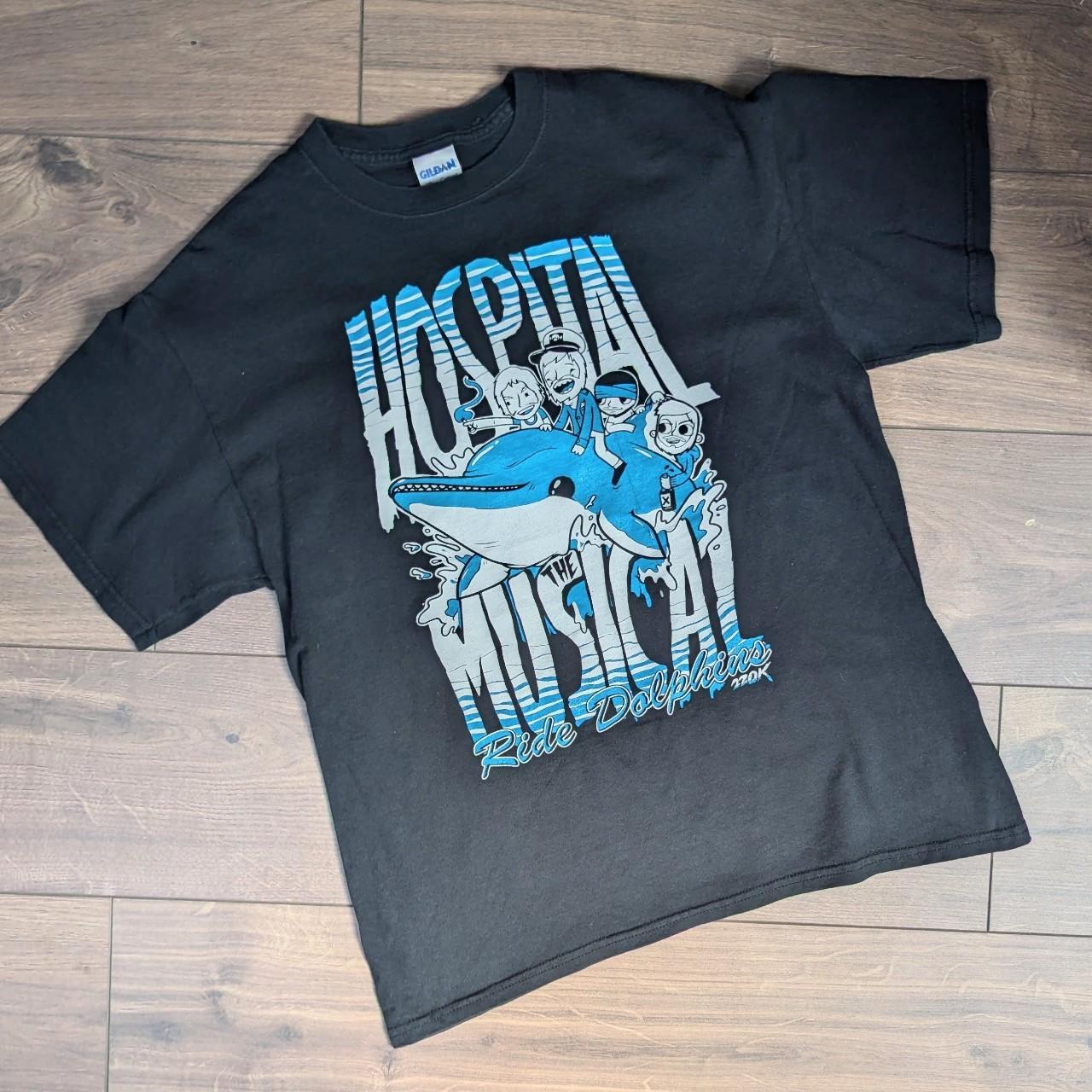 Vintage Gildan Black Cartoon Quirky Funny Graphic T-Shirt Men's M