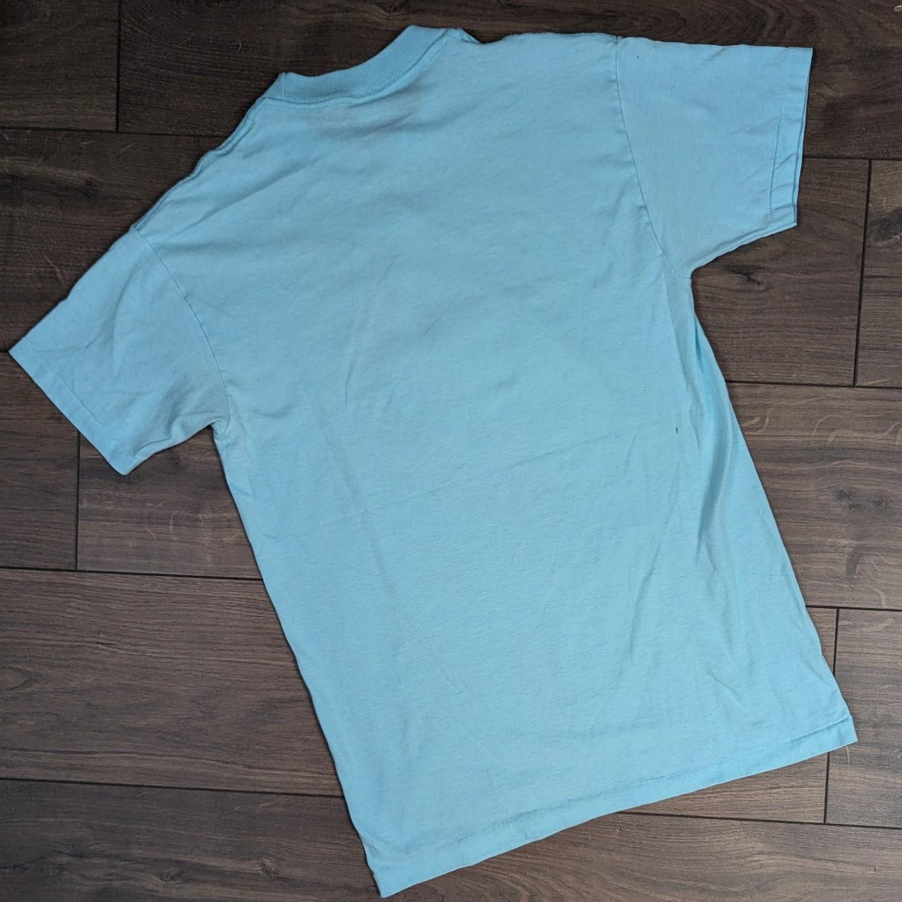 Vintage 90's Holden Beach Birdlegs Blue Pelican Graphic T-Shirt Women's M