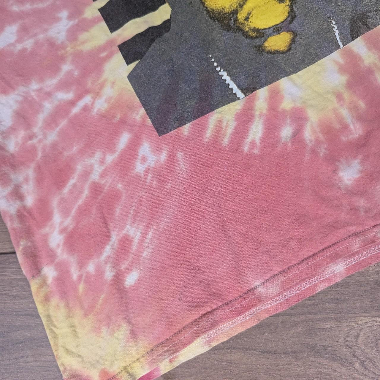 Notorious BIG Red Yellow Tie Dye Graphic T-Shirt Men's XL