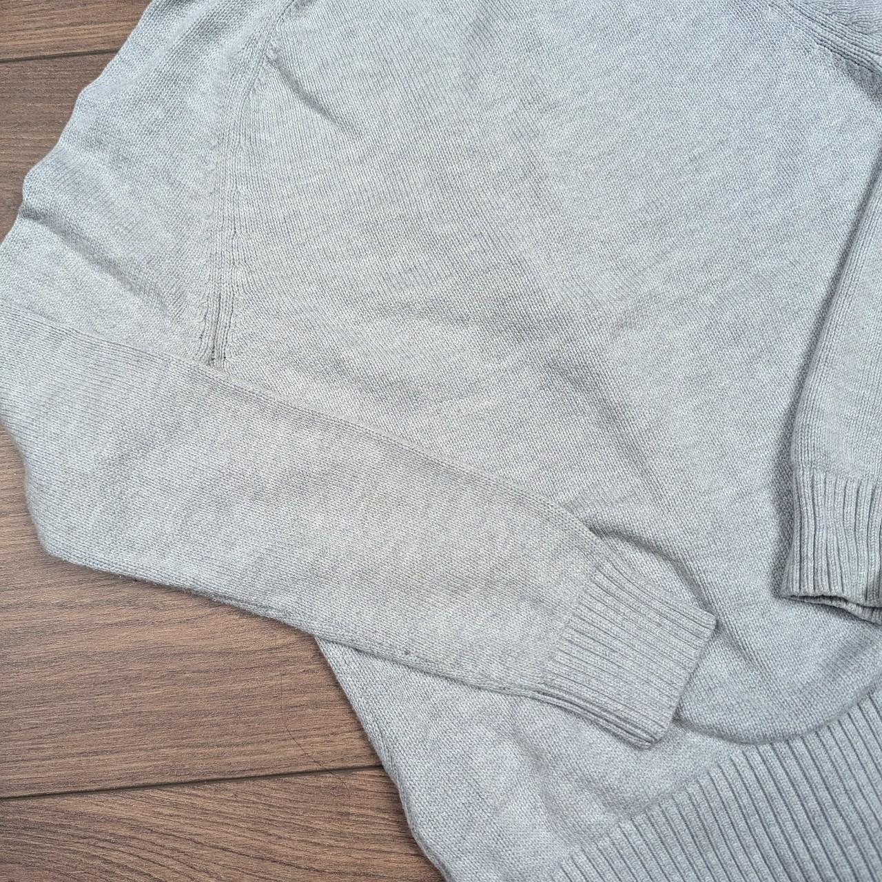 Grey Tommy Hilfiger Vintage y2k 00's Button Detail Grandad Cardigan Women's S