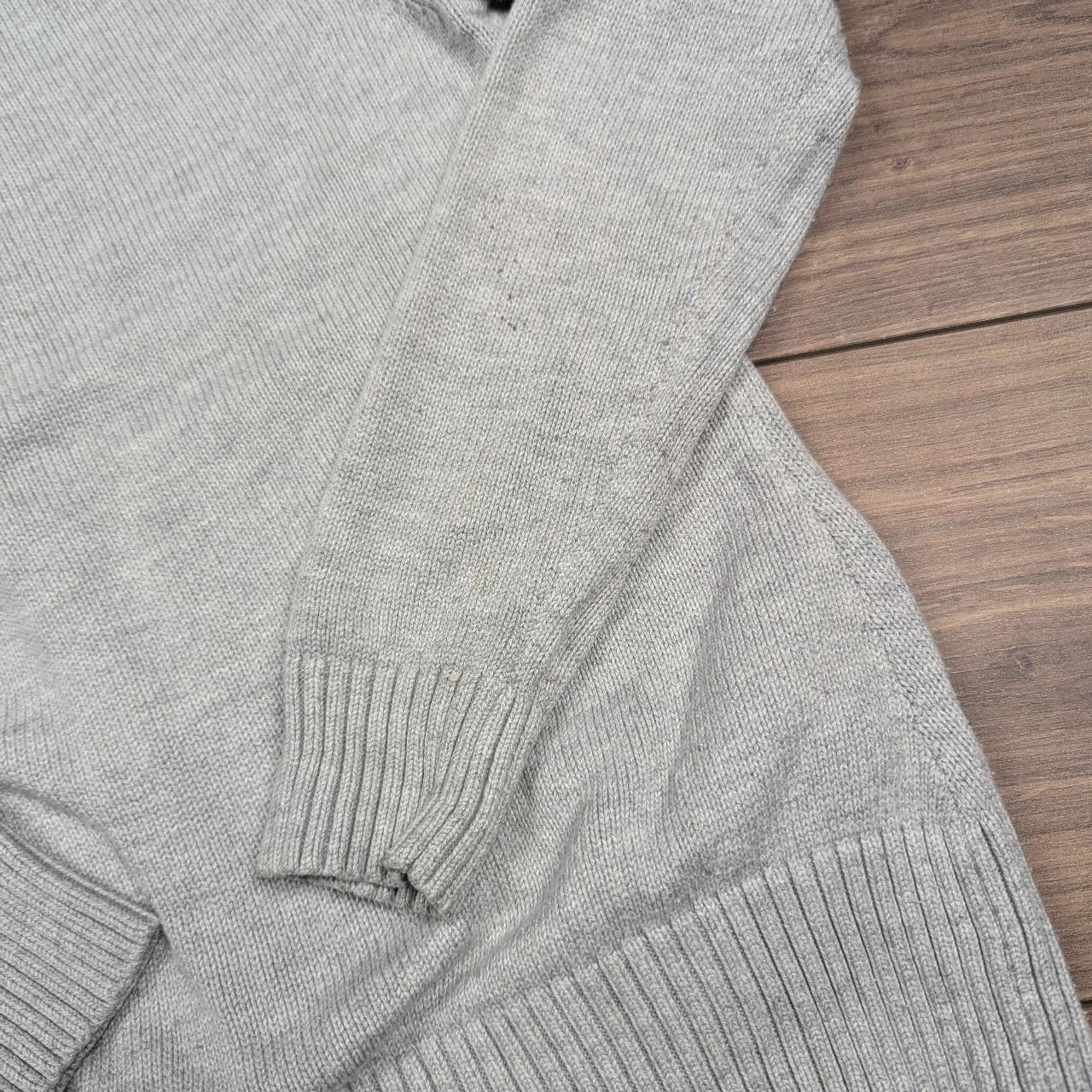 Grey Tommy Hilfiger Vintage y2k 00's Button Detail Grandad Cardigan Women's S