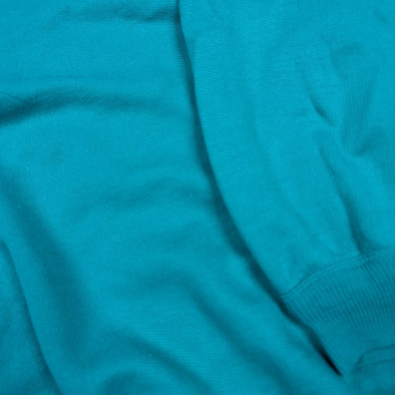 Vintage Green Button Up Canoe Graphic Made in Italy Sweatshirt Size L