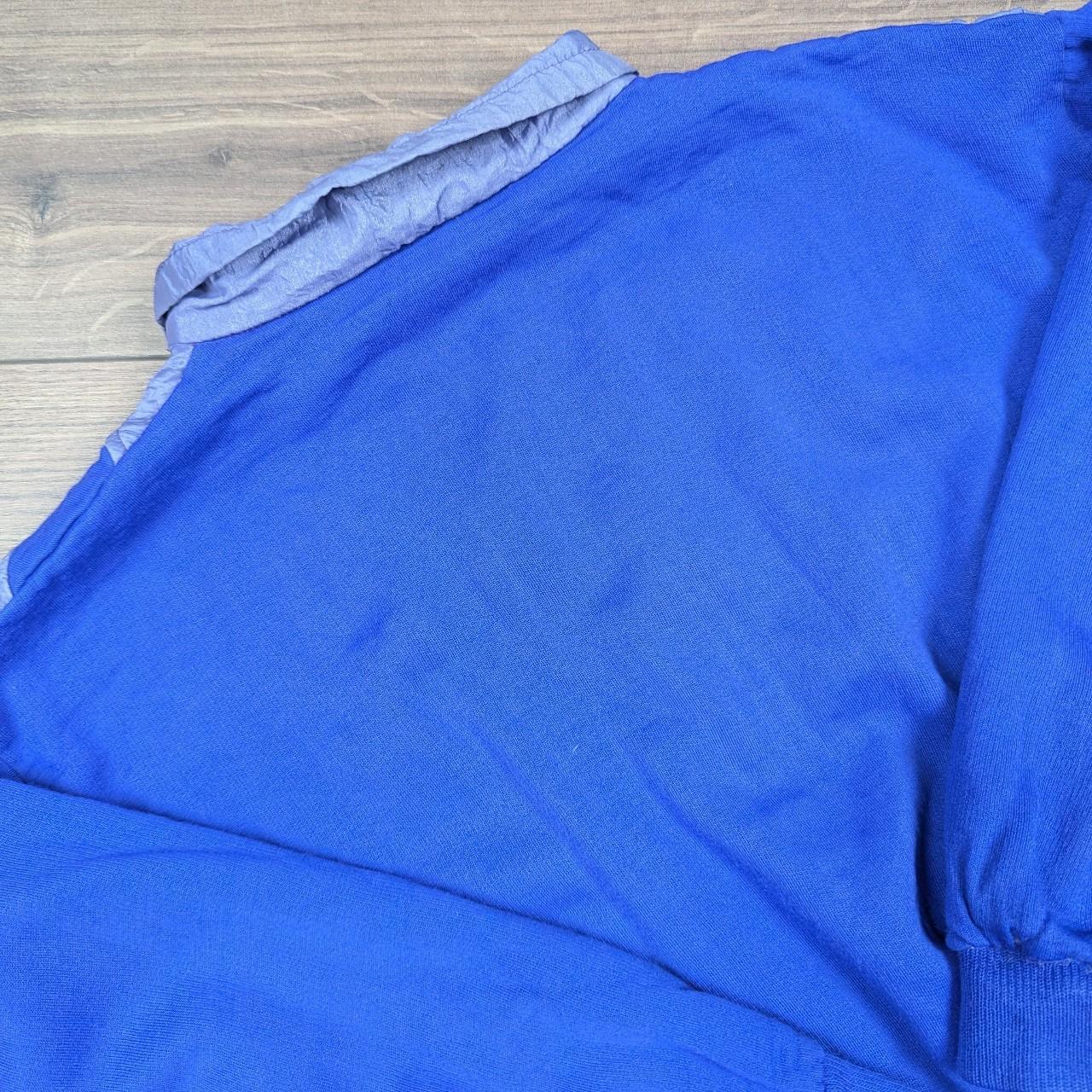 Vintage 1980's Retro Purple Quarter Zip Sweatshirt Jumper