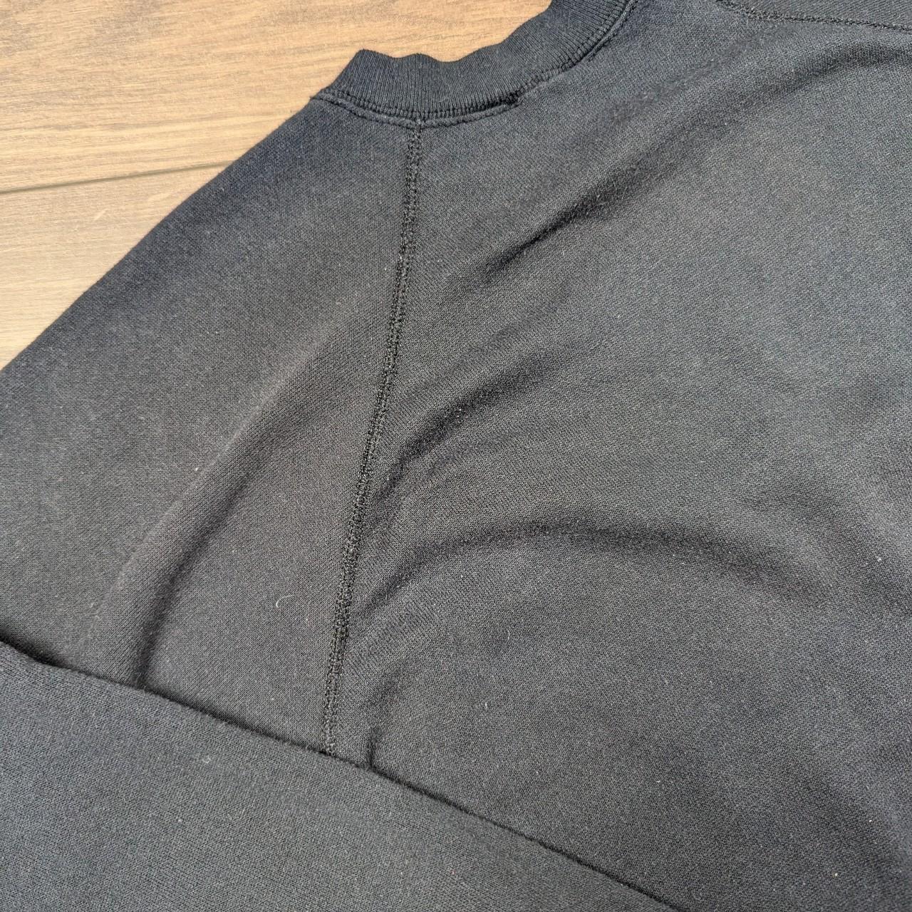 Vintage 1980's Black Modern Art Graphic Tressa Sweatshirt Jumper