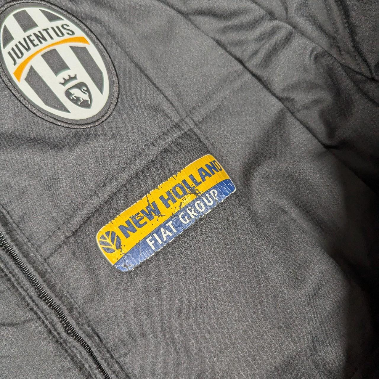 Rare Vintage Black 00's Juventus Nike Football Puffer Jacket Coat Size M