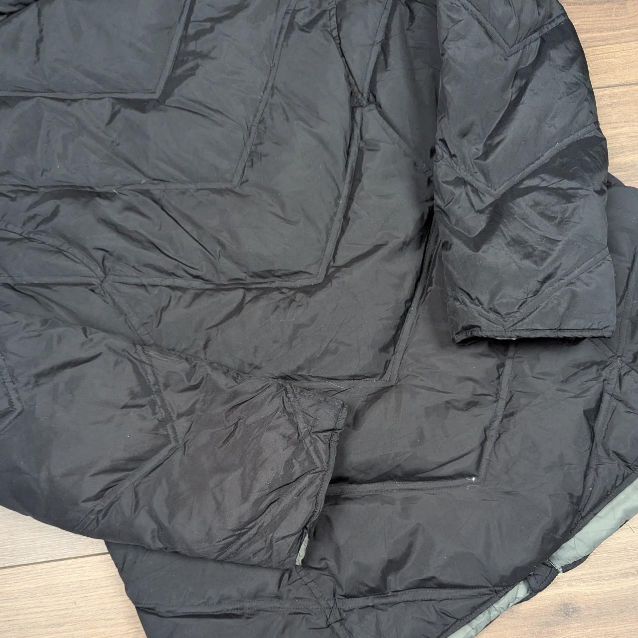 Black Tommy Hilfiger 00's Vintage Y2K Thick Down Feather Puffer Jacket Coat XL