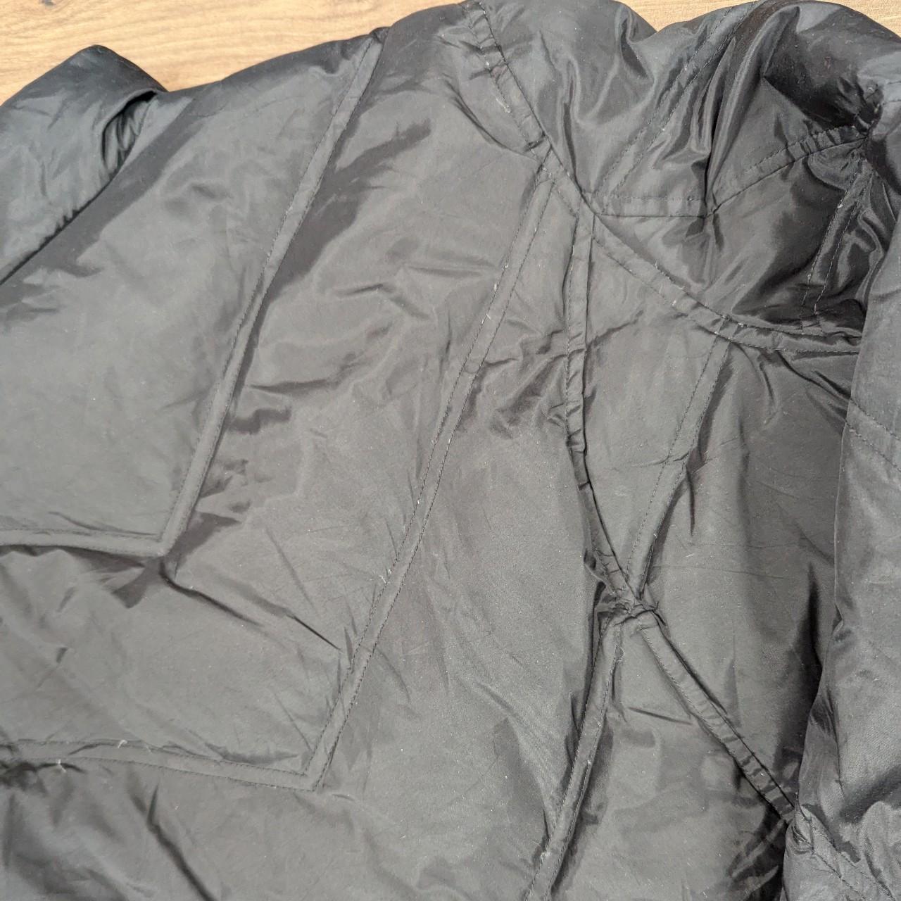 Black Tommy Hilfiger 00's Vintage Y2K Thick Down Feather Puffer Jacket Coat XL
