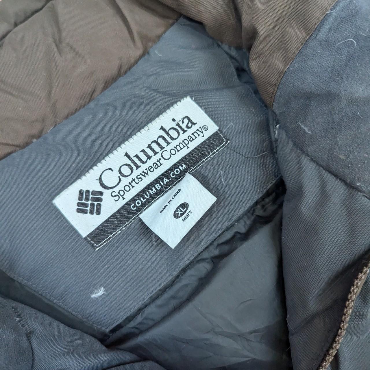 Vintage Columbia Heavy Winter Feather Down Ski Snowboard Puffer Jacket XL