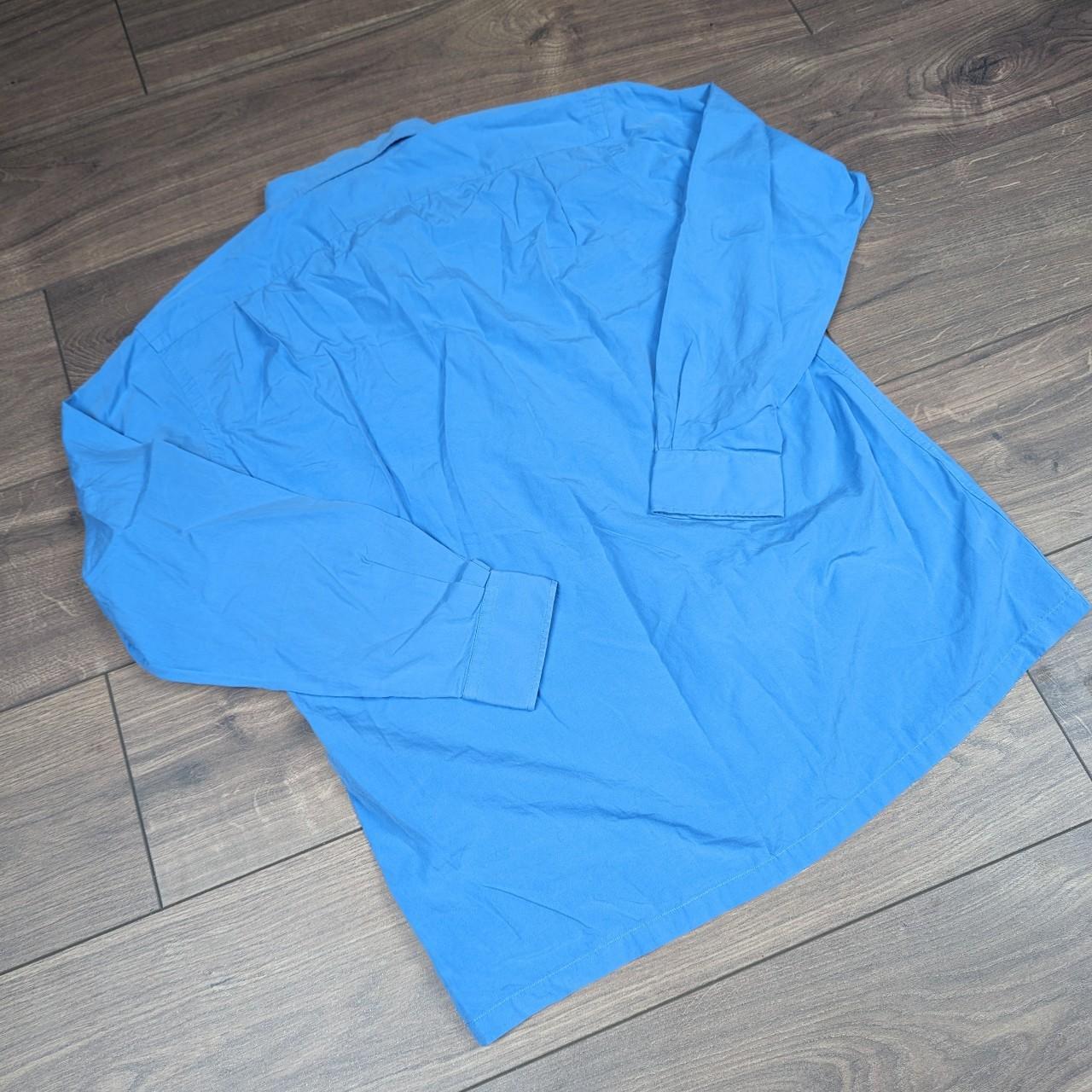 Ralph Lauren Vintage Blue Long Sleeved Shirt Mens M