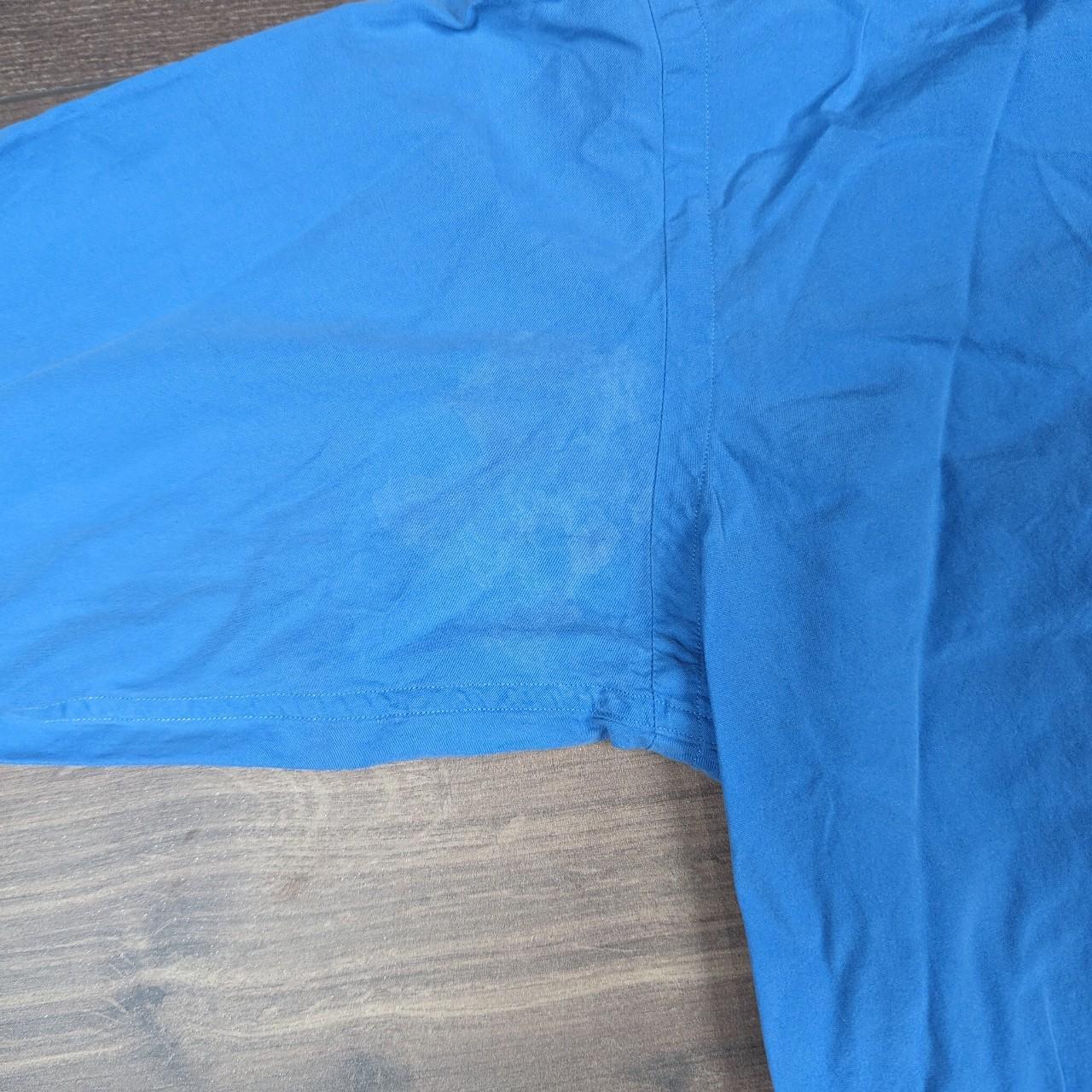 Ralph Lauren Vintage Blue Long Sleeved Shirt Mens M