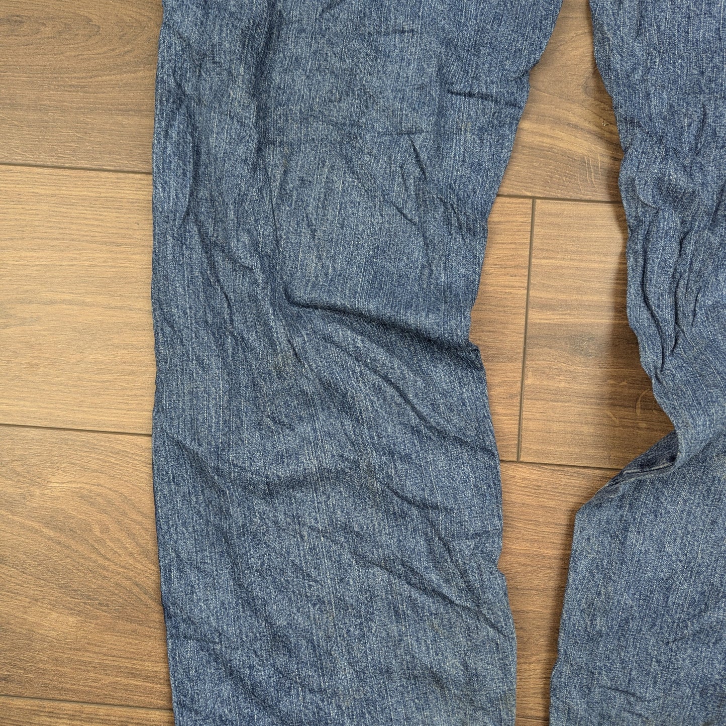 Wrangler Blue Vintage Carpenter Baggy Jeans Y2K W34 L34