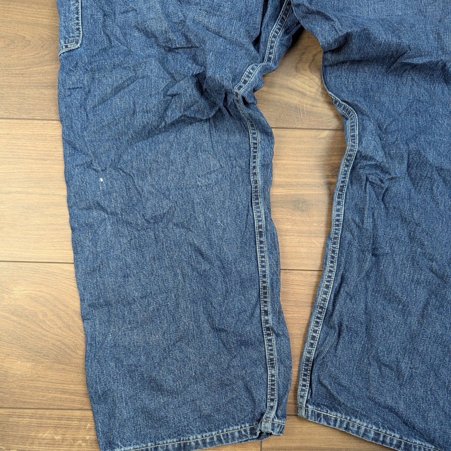 Levi's Blue Carpenter Straight Leg Jeans Baggy Y2K W46 L30