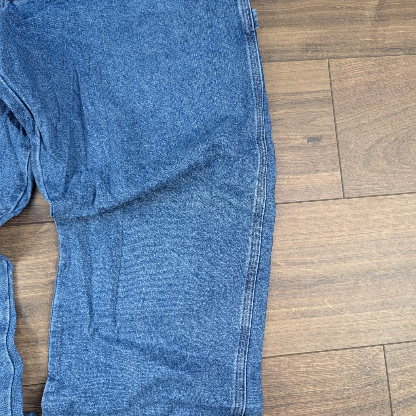 Wrangler Blue Vintage Carpenter Baggy Jeans Hip Hop Y2K W38 L29