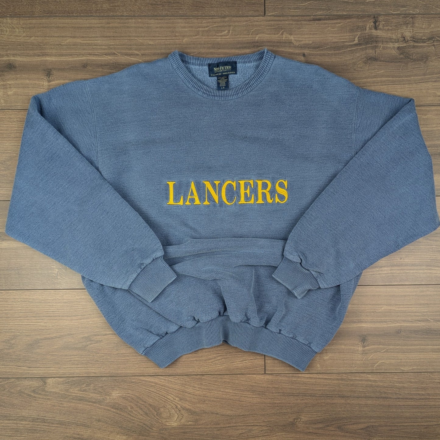 Blue Lancers Canada 100% Cotton Vintage Oversized Sweatshirt Size L