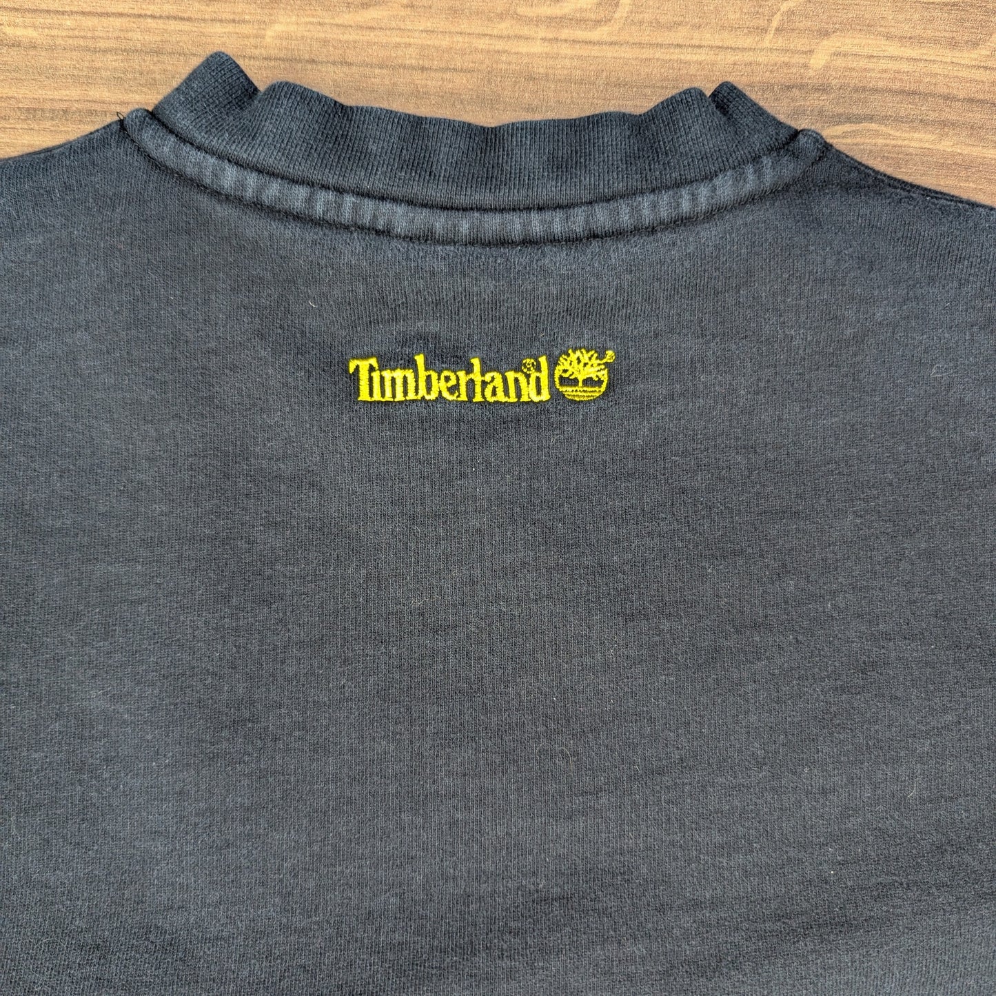 Black Vintage 00's Timberland City Year Heavyweight Sweatshirt Size XXS