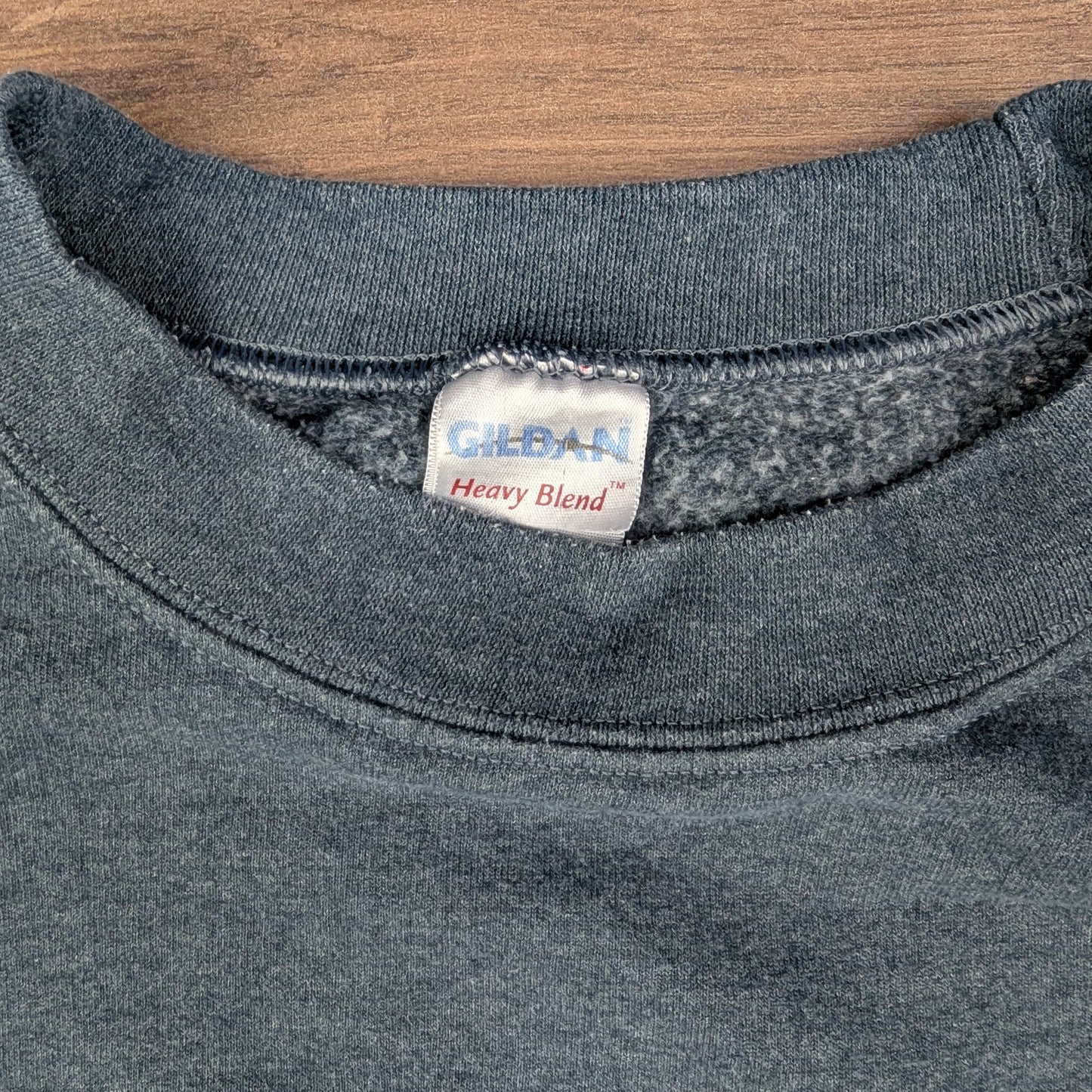 Grey Embroidered Gildan Ameristar Vintage Sweatshirt Size XL
