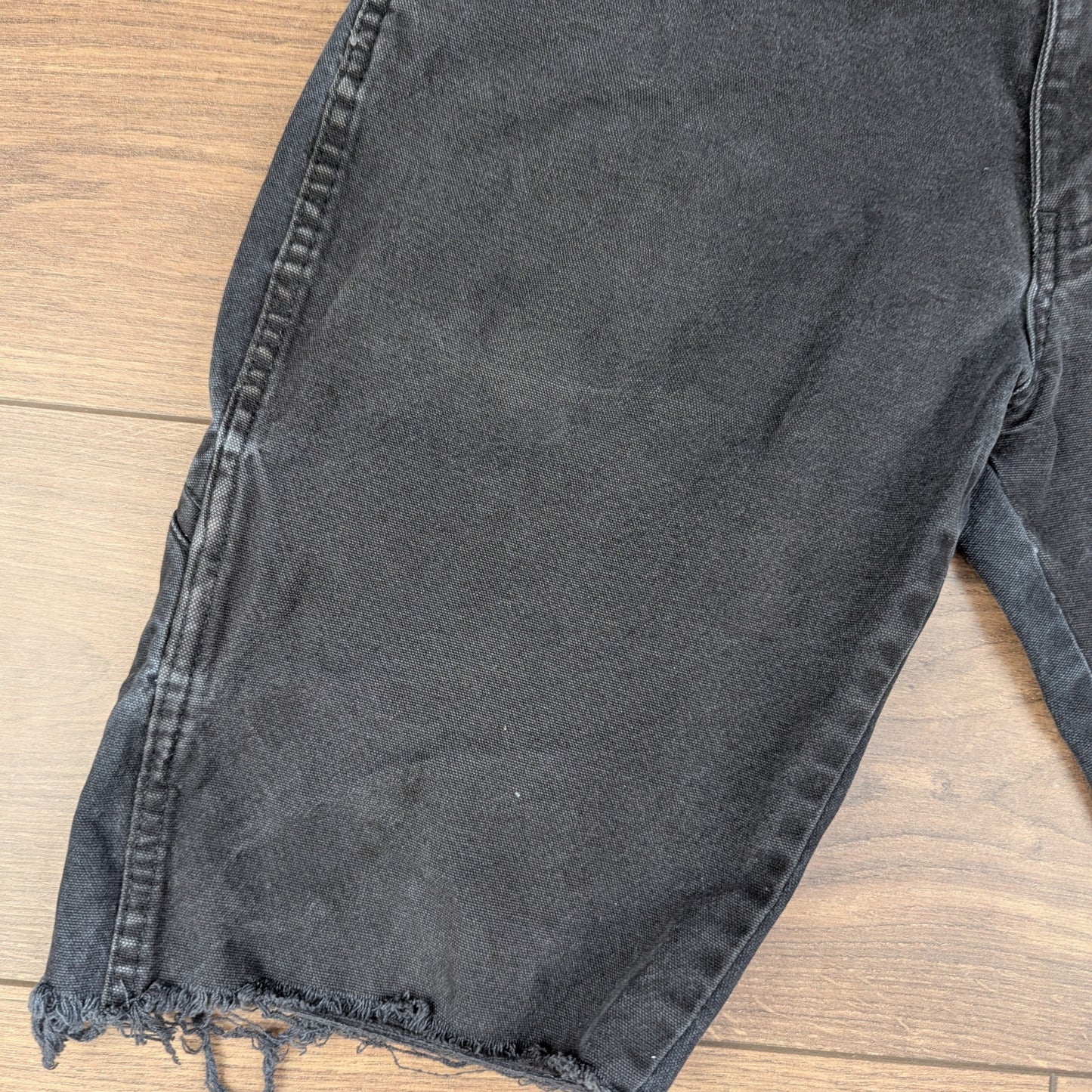Vintage Black Dickies Denim Cut-Off Shorts W32
