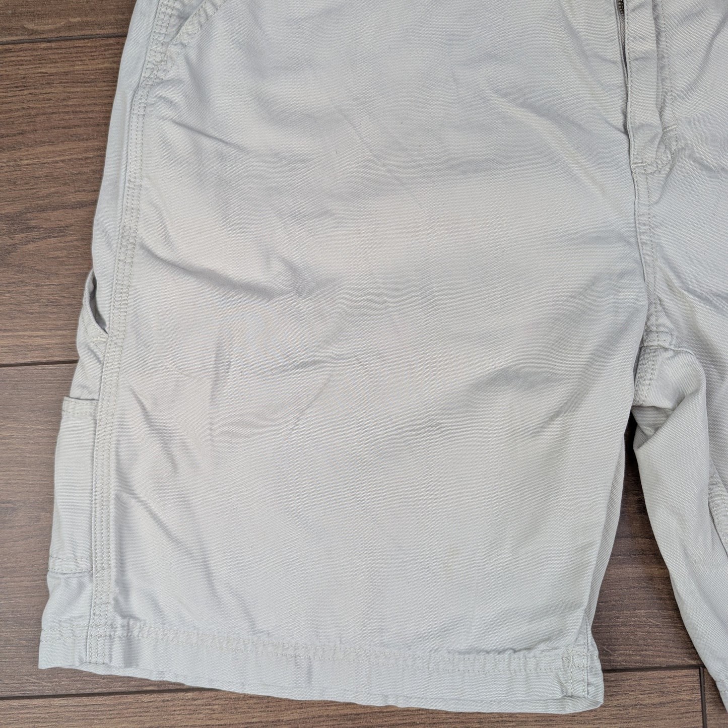 Beige OshKosh Carpenter Cargo Utility Shorts W36