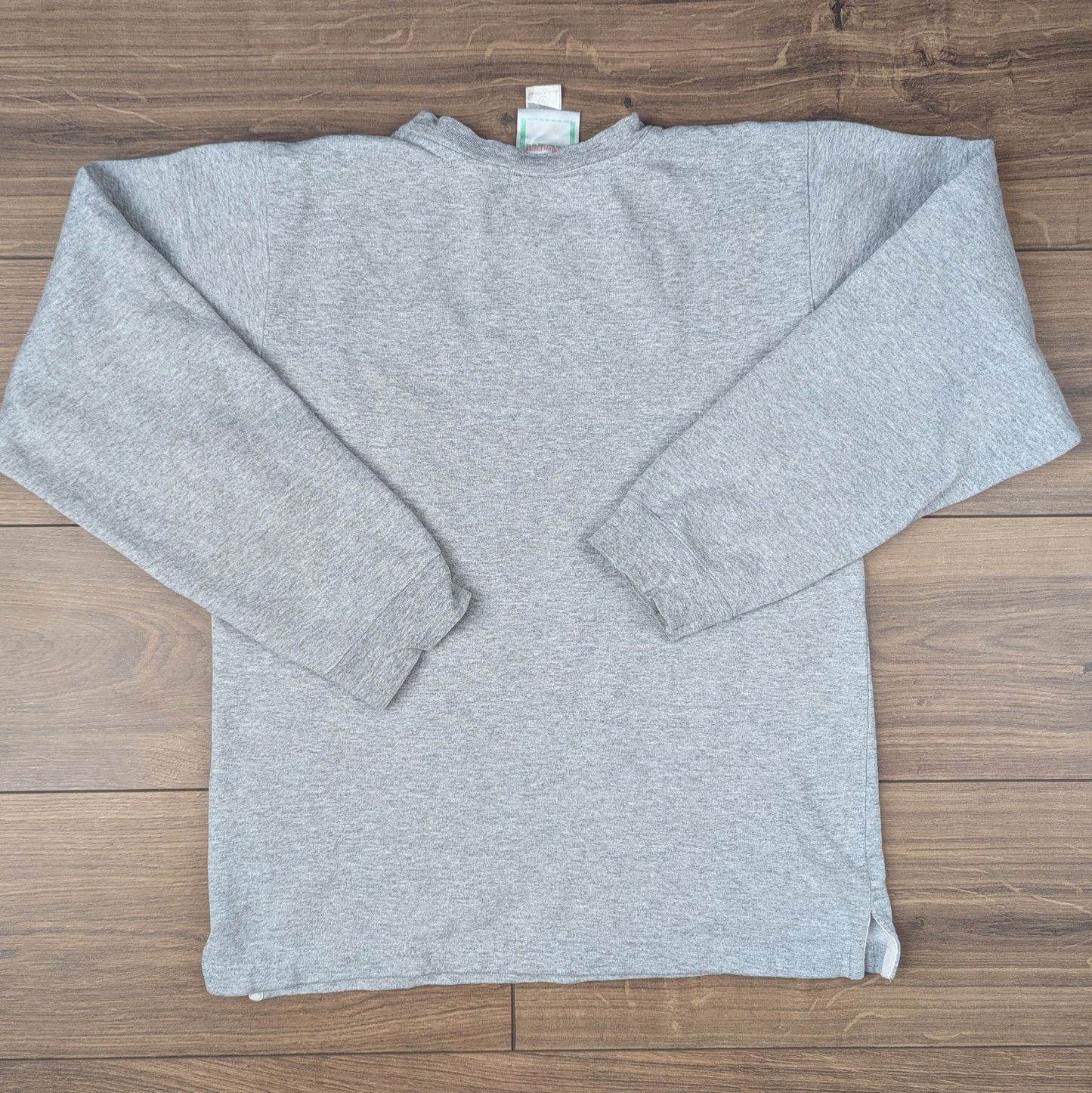 Grey Vintage Denver Bronco's NFL Kids Embroidered Sweatshirt Size XL