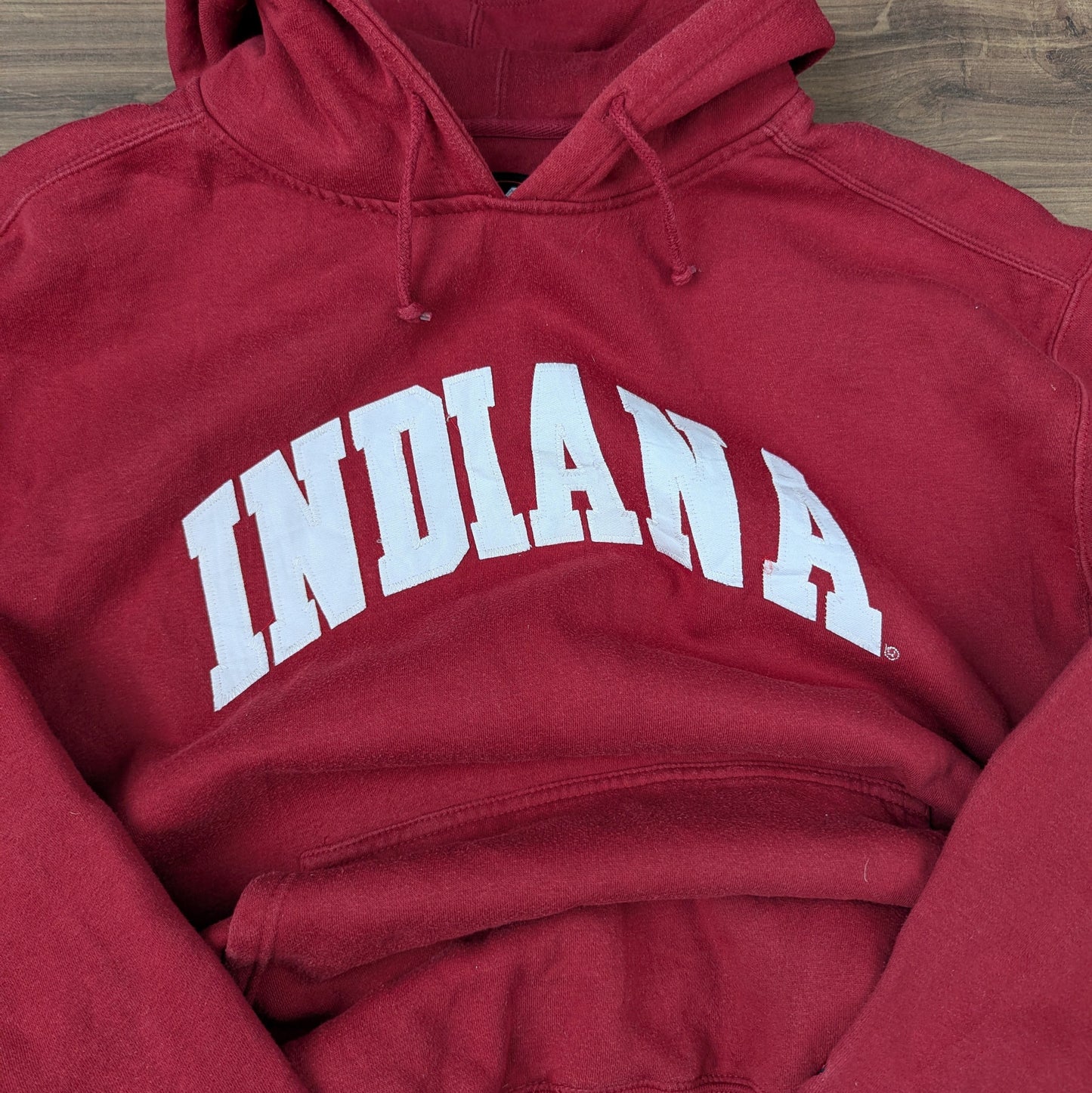 Red Pro Player Indiana Hoosiers College USA Hoodie Size XL