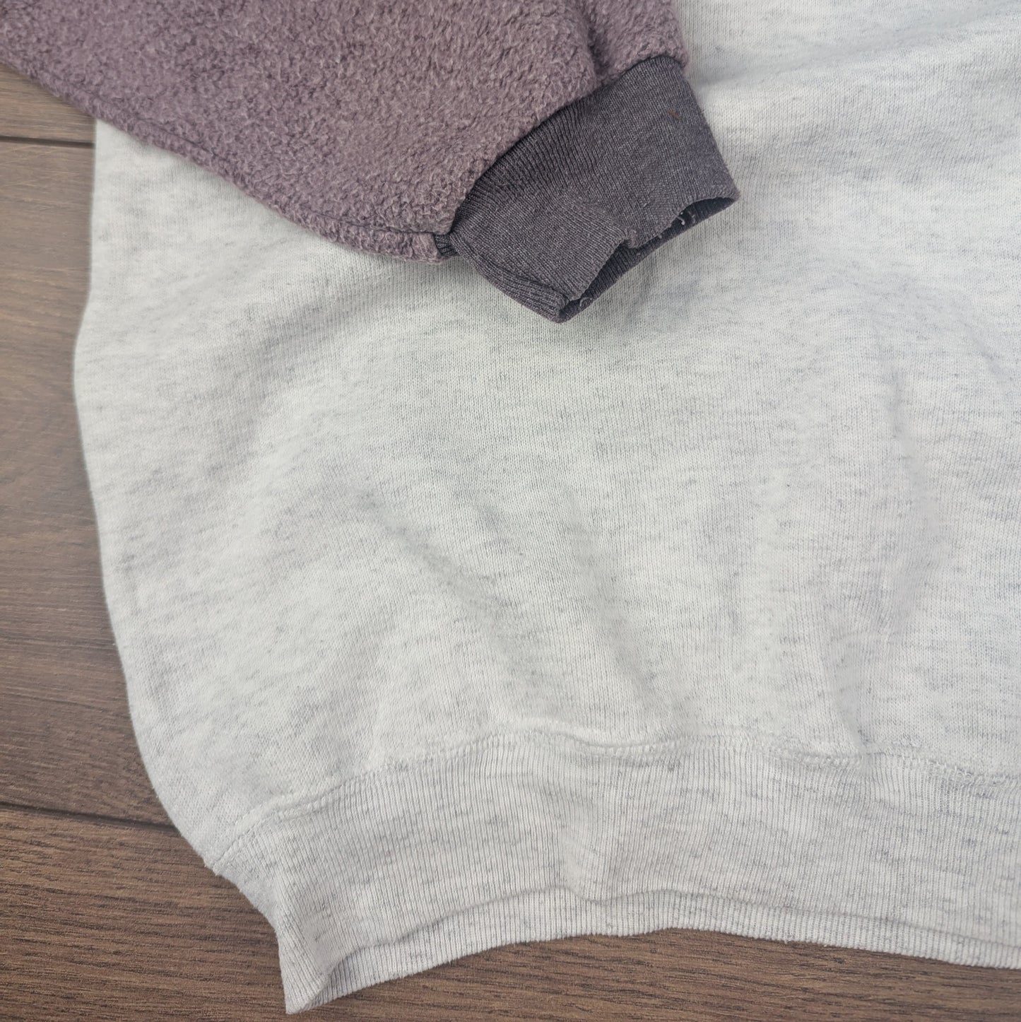 90's Vintage Grey/Purple Purdue Boiler Makers H.L Miller USA Sweatshirt Size M