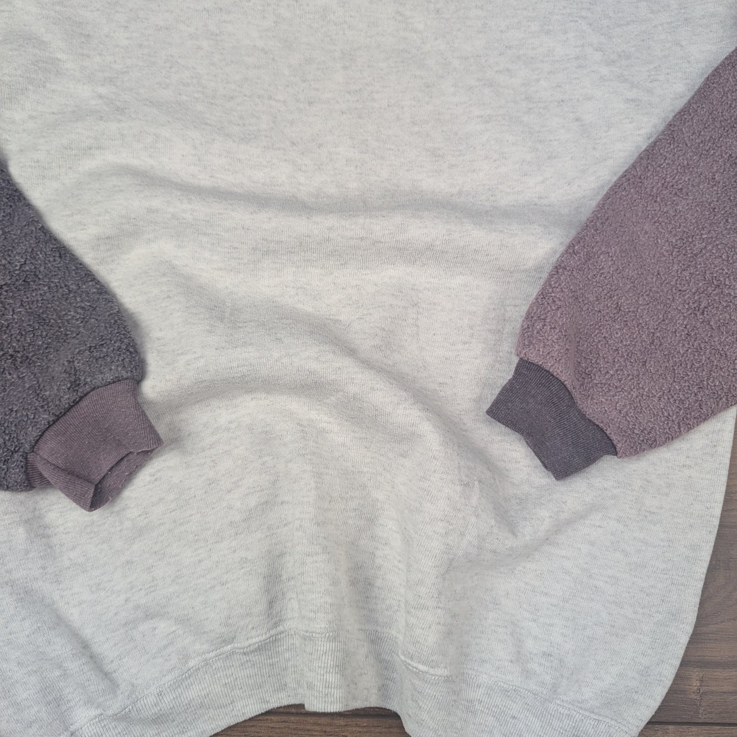 90's Vintage Grey/Purple Purdue Boiler Makers H.L Miller USA Sweatshirt Size M